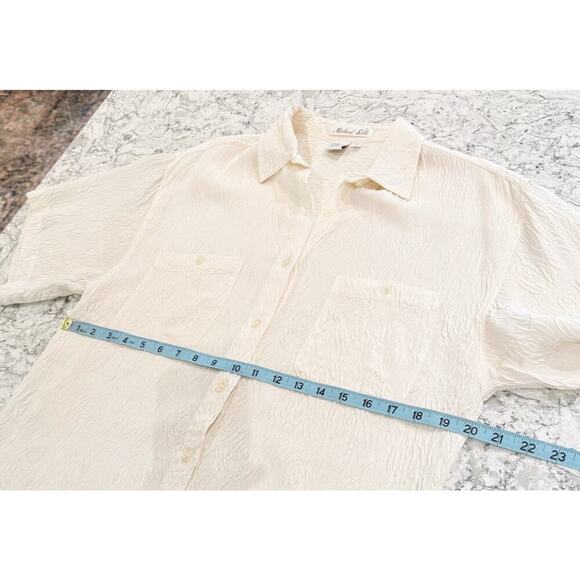 American Vintage Cream Blouse - Picture 9 of 12